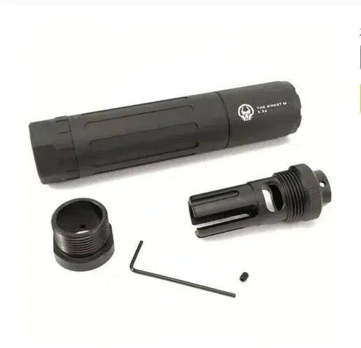 14mm CCW Ghost M Metal Silencer