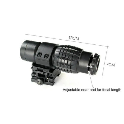 3x Magnifier Adjustable Flip Up Scope