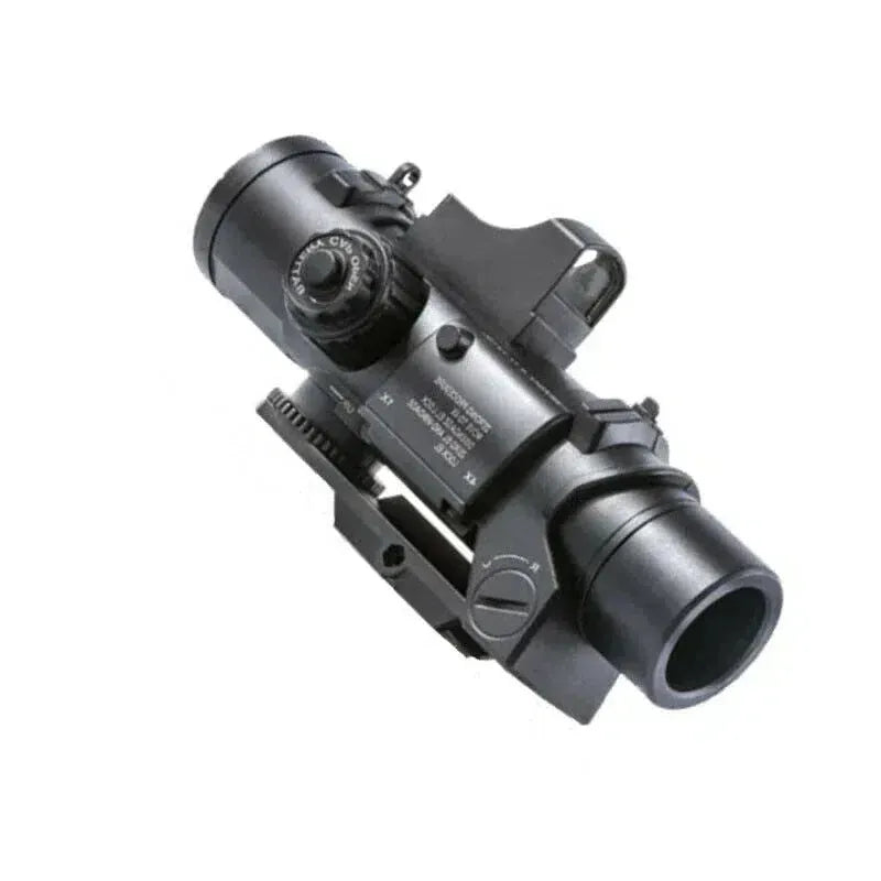 6X Sight Magnifier Scope with Red Dot Sight