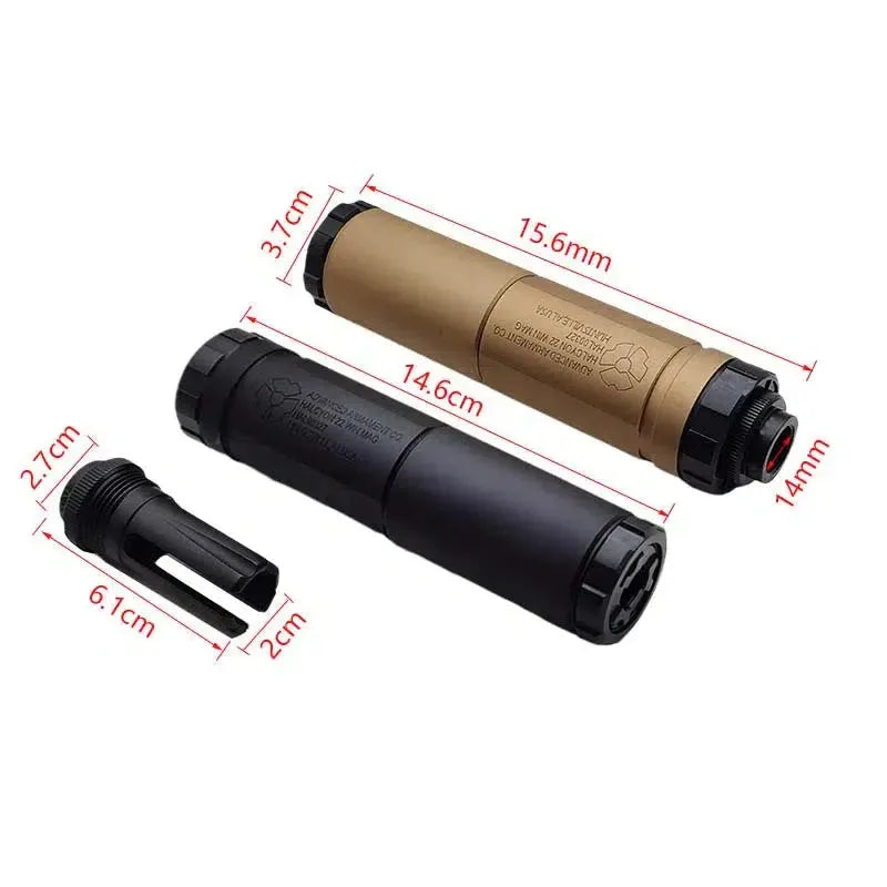 AAC Halcyon Steel 14mm CCW Suppressor