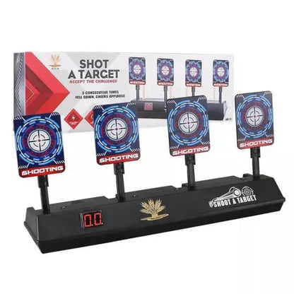 ChuRuoJun 4 Targets Auto Reset Electric Scoring Toy