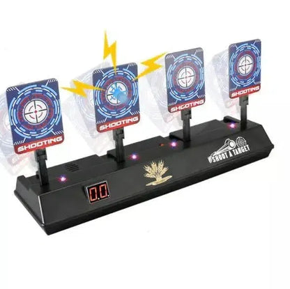 ChuRuoJun 4 Targets Auto Reset Electric Scoring Toy