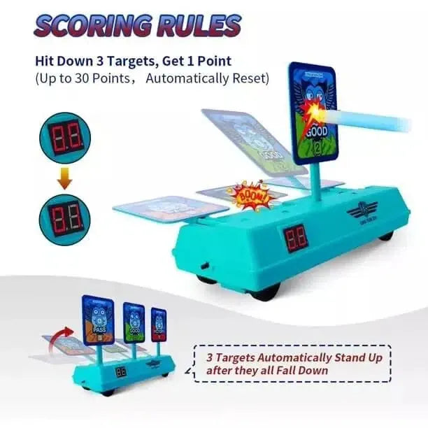 Electronic Auto Reset Digital Scoring Moving Nerf Target