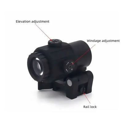 G43 3X Magnifier Sight with Switch to Side QD Mount