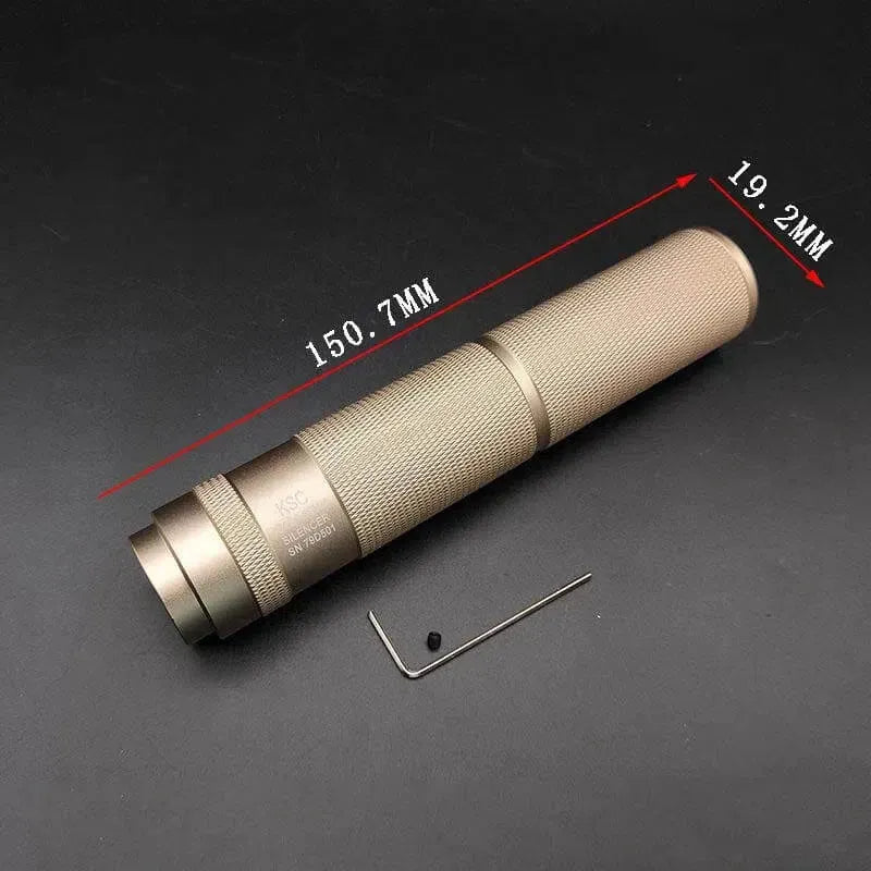 KSC 14mm 19mm Thread Metal Suppressor Silencers