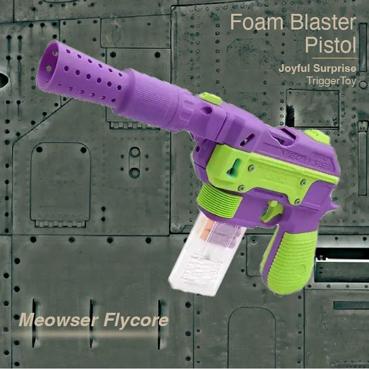 Triggertoy Full Auto 3D Print Flywheel Foam Blaster