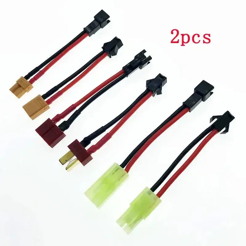 SM / XT30 / Mini Tamiya / T Plug Female/Male Connector Adapter 2pcs