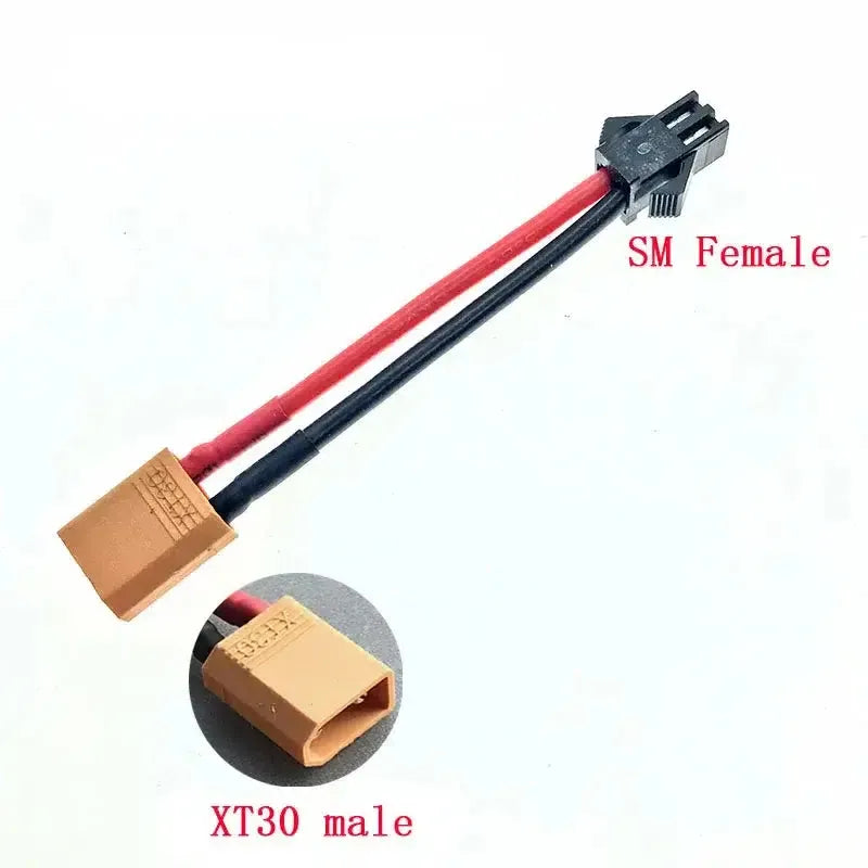 SM / XT30 / Mini Tamiya / T Plug Female/Male Connector Adapter 2pcs