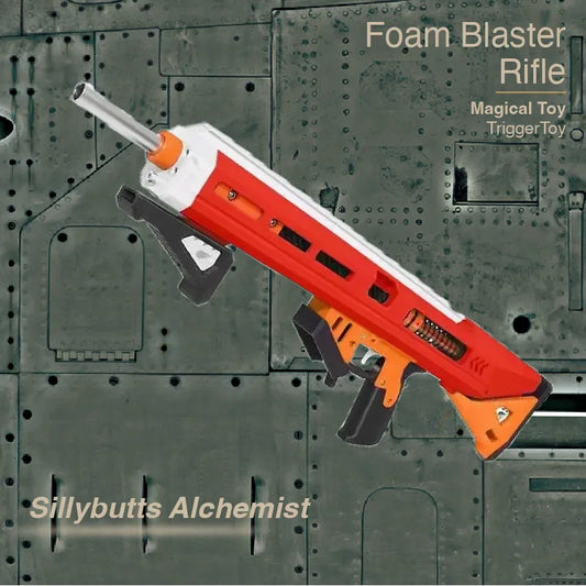 Triggertoy 3D Printed Kit Foam Blaster