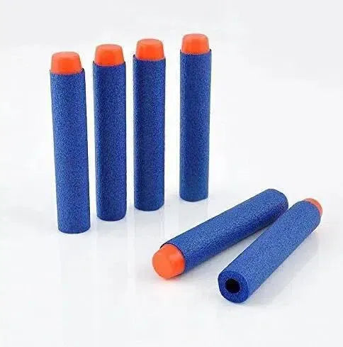 Soft Foam Full Length Dart Refill Bullets 7.2x1.3cm