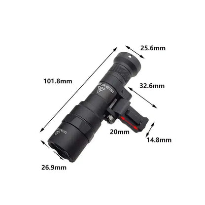 SureFire M340C Mini Scout Light Pro Compact LED Weapon Flashlight 500 Lumen