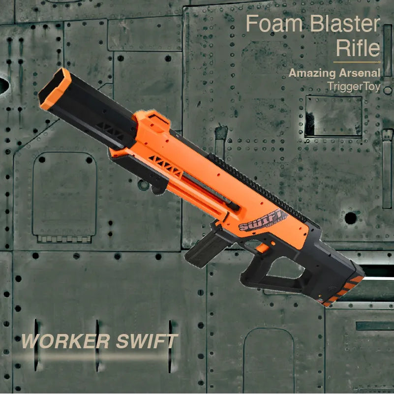 TriggerToy Worker Swift Foam Blaster