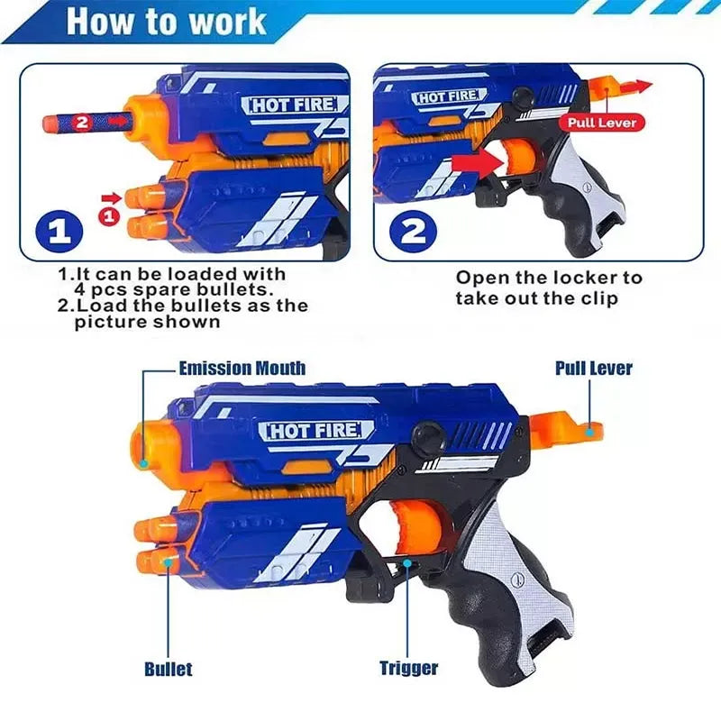 TriggerToy Hot Fire Gel Blaster